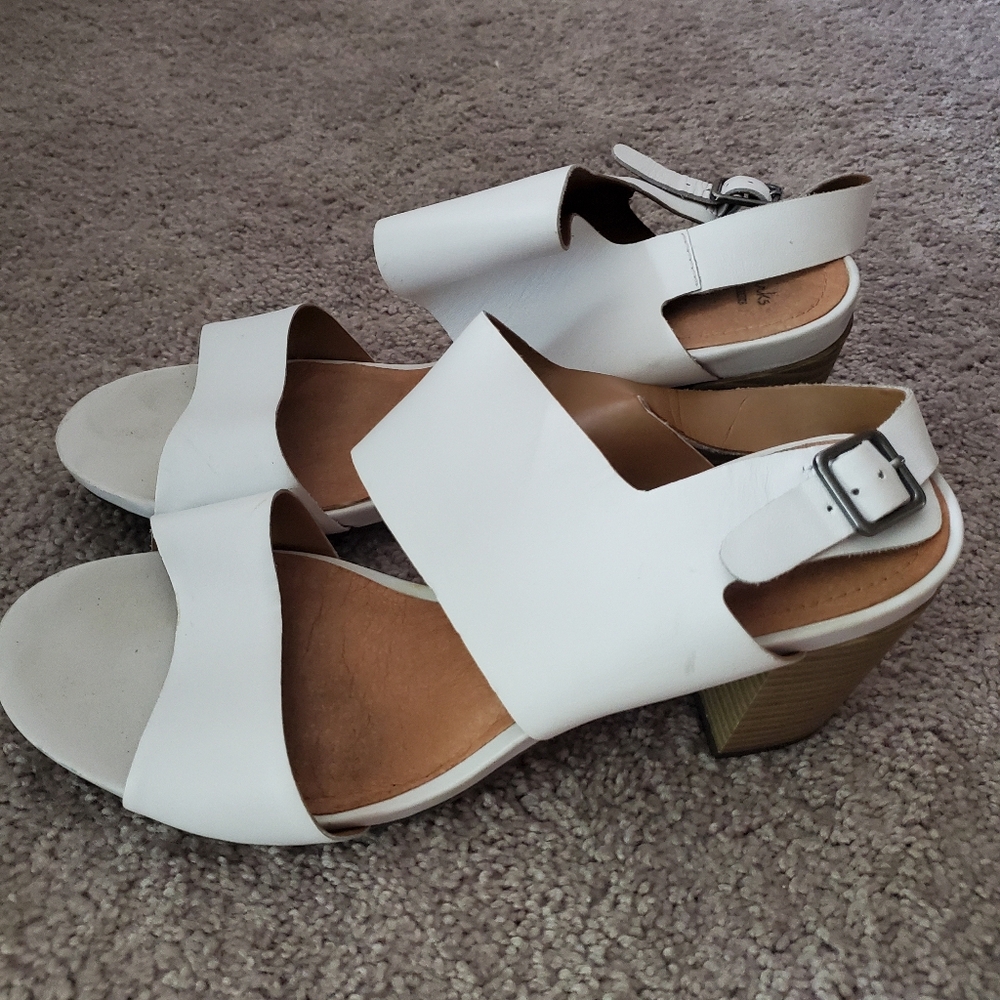 Wide Strap Heels